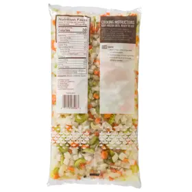 Simplot Simple Goodness™ Mirepoix Vegetable Blend, Back Innerpack