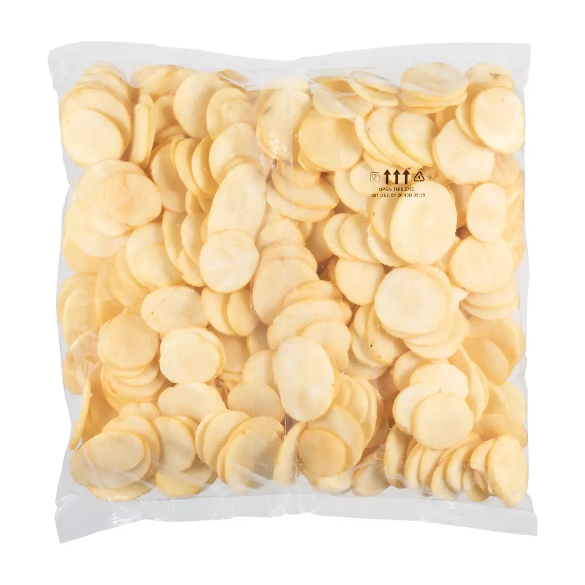Simplot Traditional™ Potatoes Home Slices, Back Innerpack