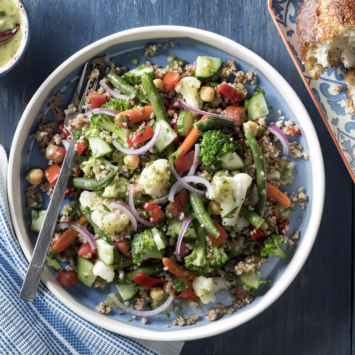 Simplot Simple Goodness™ Antigua Vegetable Blend, Styled