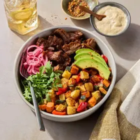 Simplot RoastWorks® Roasted Potato and Vegetable All Day Hash, In Use
