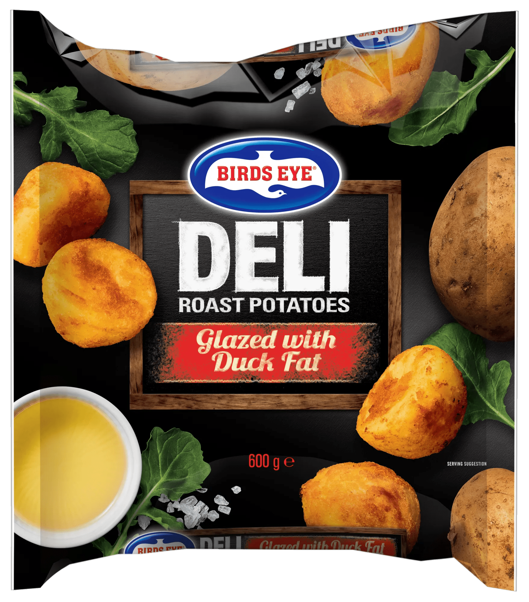 Birds Eye Deli Duck Fat Potatoes 600 Grams Bagged