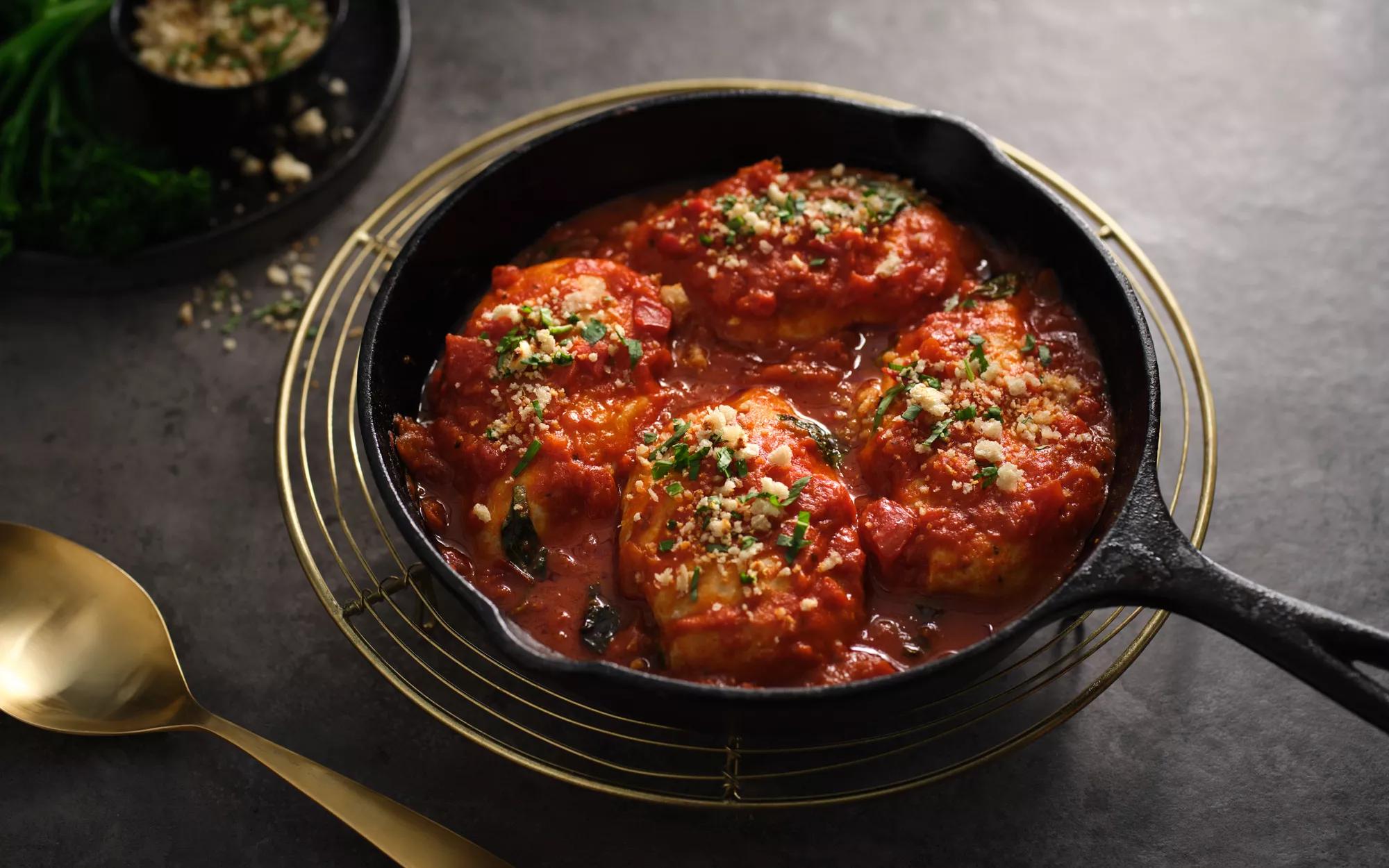 Skillet Pangrattato Chicken