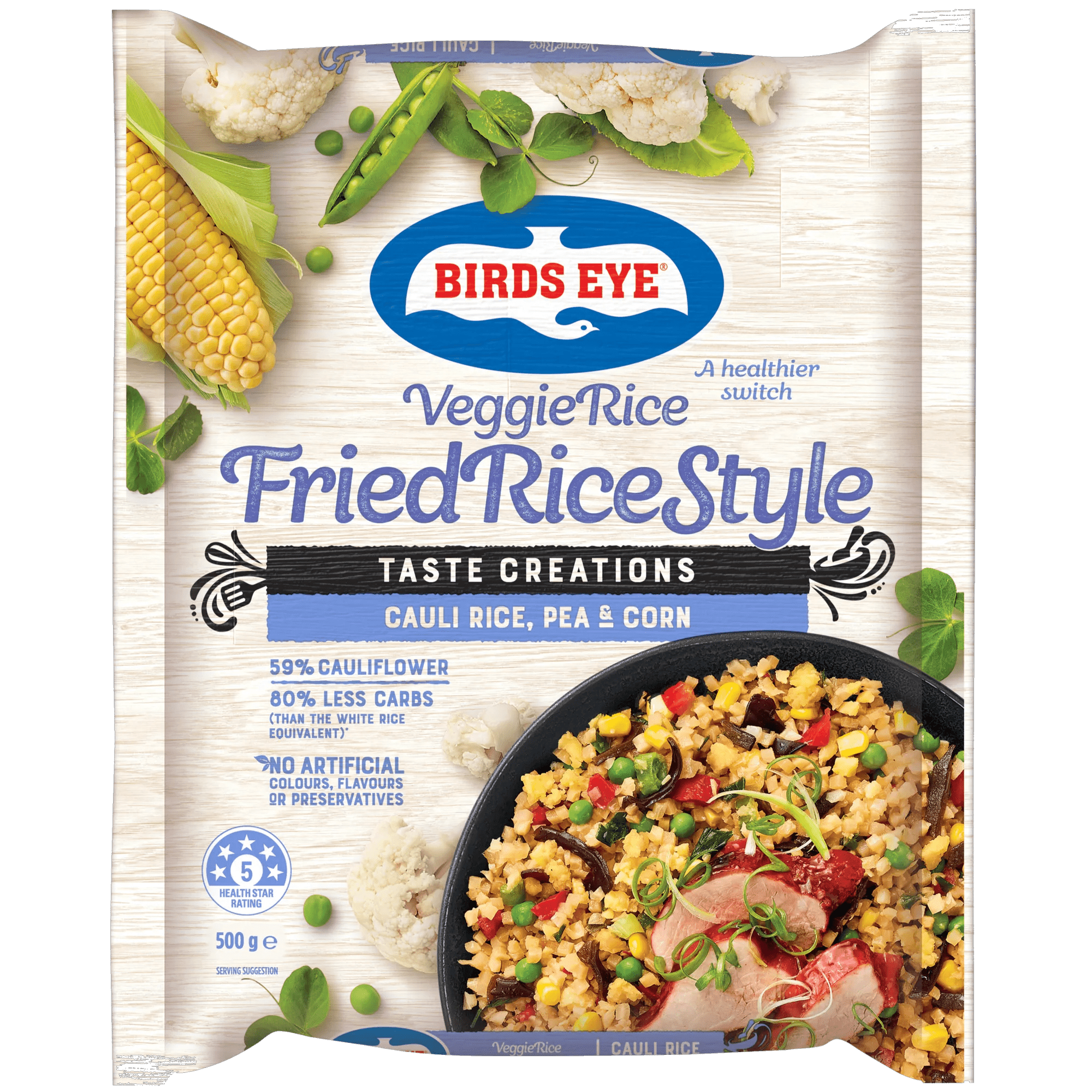 Birds Eye Veggie Rice Fried Rice Style 12 x 500g