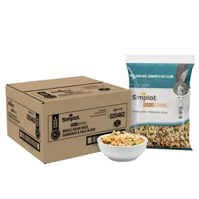 Simplot Good Grains™ Whole Grain Orzo, Garbanzo & Kale Blend, Styled