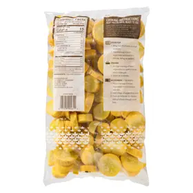 Simplot Simple Goodness™ Smooth Sliced Yellow Squash, Back Innerpack