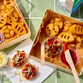 Simplot Traditional Potatoes Sports Goalz™, En uso