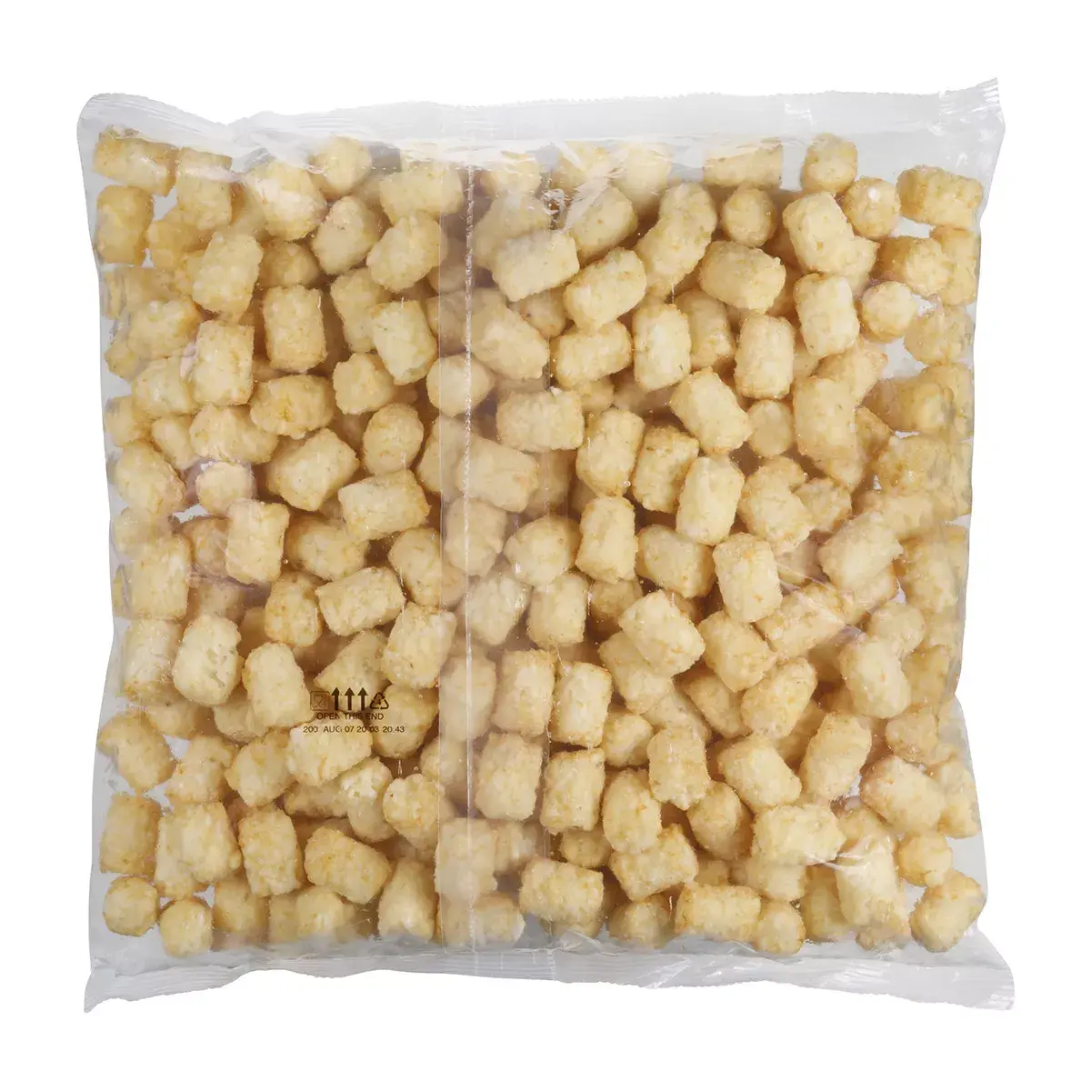 Simplot Traditional™ Potatoes Tater Gems®, reducidas en sodio, Reverso del paquete