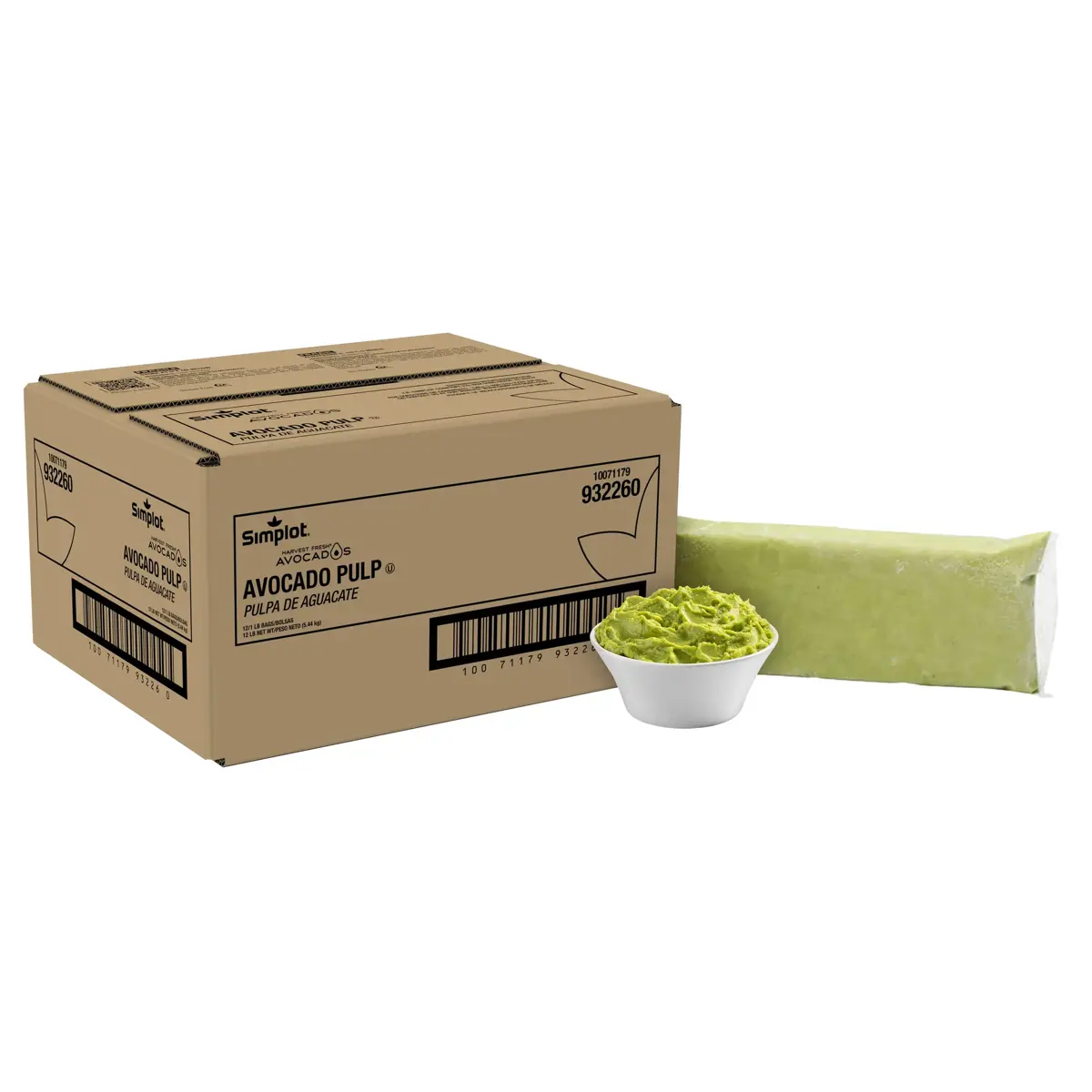 Simplot Harvest Fresh Avocados アボカドパルプ（冷凍）, スタイル