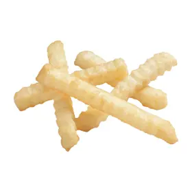 Simplot Tater Pals™ Fries Ovenable Battered Crinkle Cut French Fries, Prepared