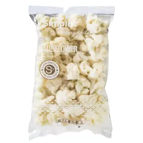Simplot Simple Goodness™ Coliflor, IQF, Frente del paquete