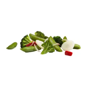 Simplot Simple Goodness™ Combinación de salteado de guisantes dulces, Listo