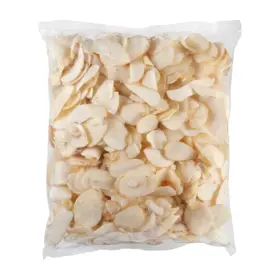 Simplot Select Recipe® Fries Chips de sal marina, con cáscara, Frente del paquete