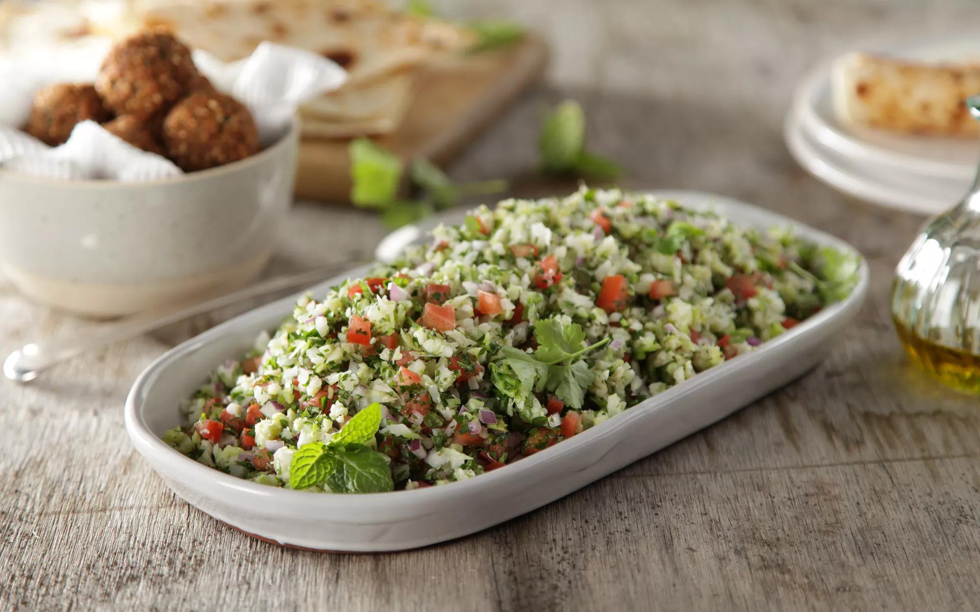 Broccoli & Cauliflower Tabbouleh