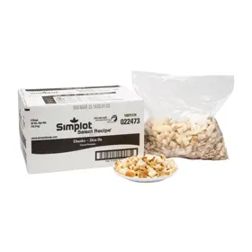 Simplot Select Recipe® Fries Trozos de papas con sal marina, con cáscara, Estilo