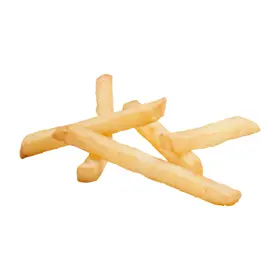 Simplot Conquest Fries Clear Coated Straight Cut Fries, Prepared