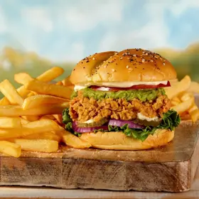 Simplot® Beef Tallow Fries Clear Coated Straight Cut Fries, Estilo