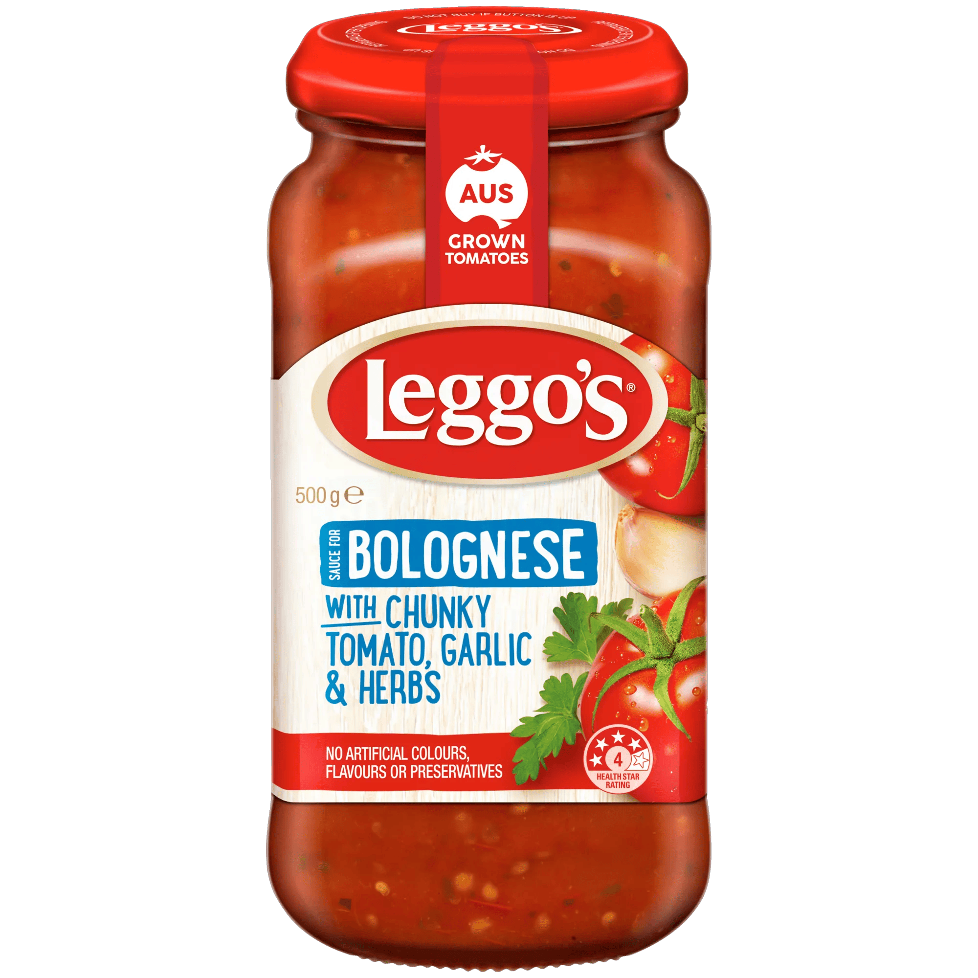 Leggos Pasta Sauce Bolognese 500 grams jarred