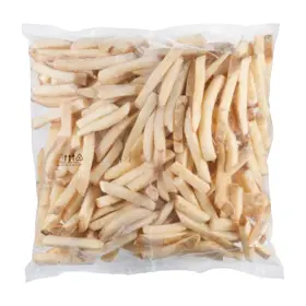 Simplot Select Recipe® Fries Sea Salt Straight Cut Fries, Skin On, Back Innerpack