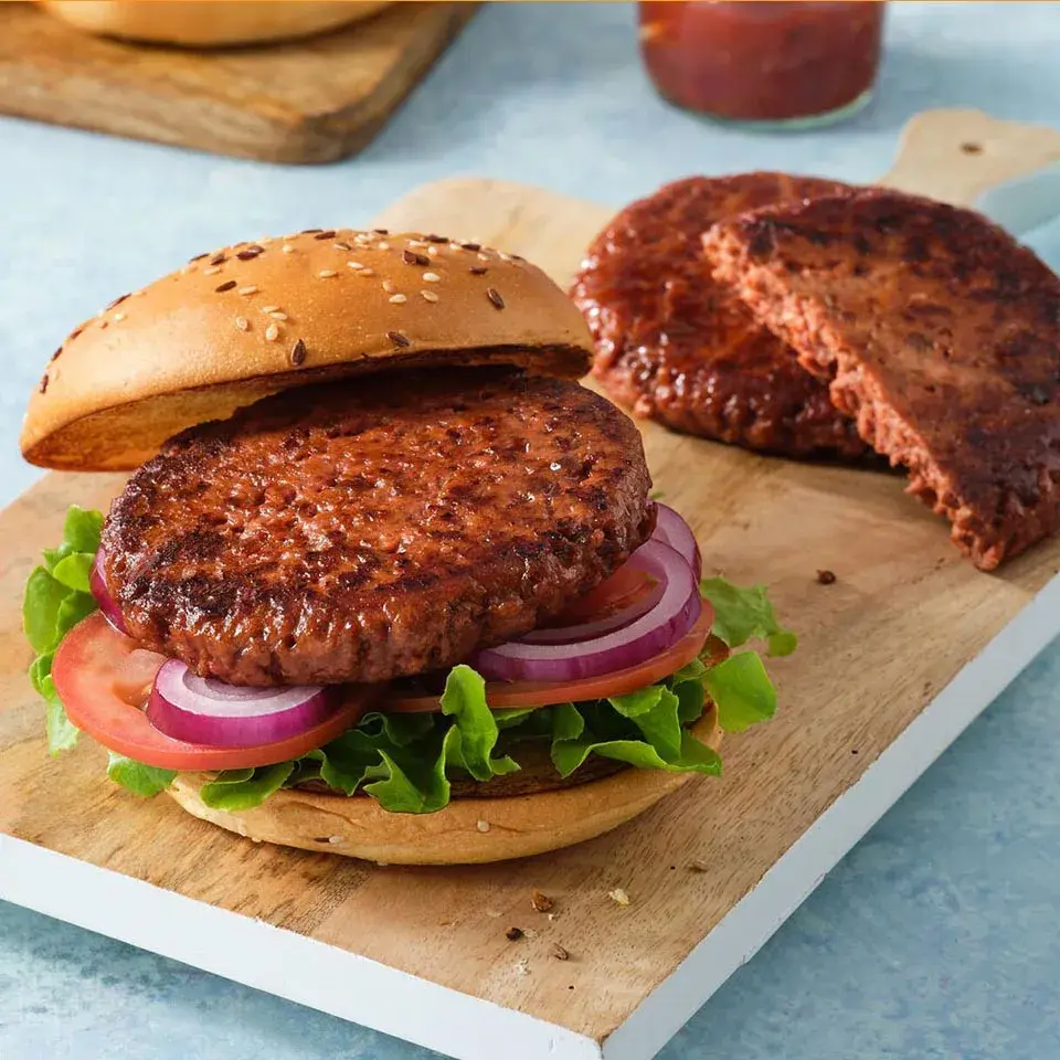 Edgell® Plant Based Plant Based Burger, Prepared