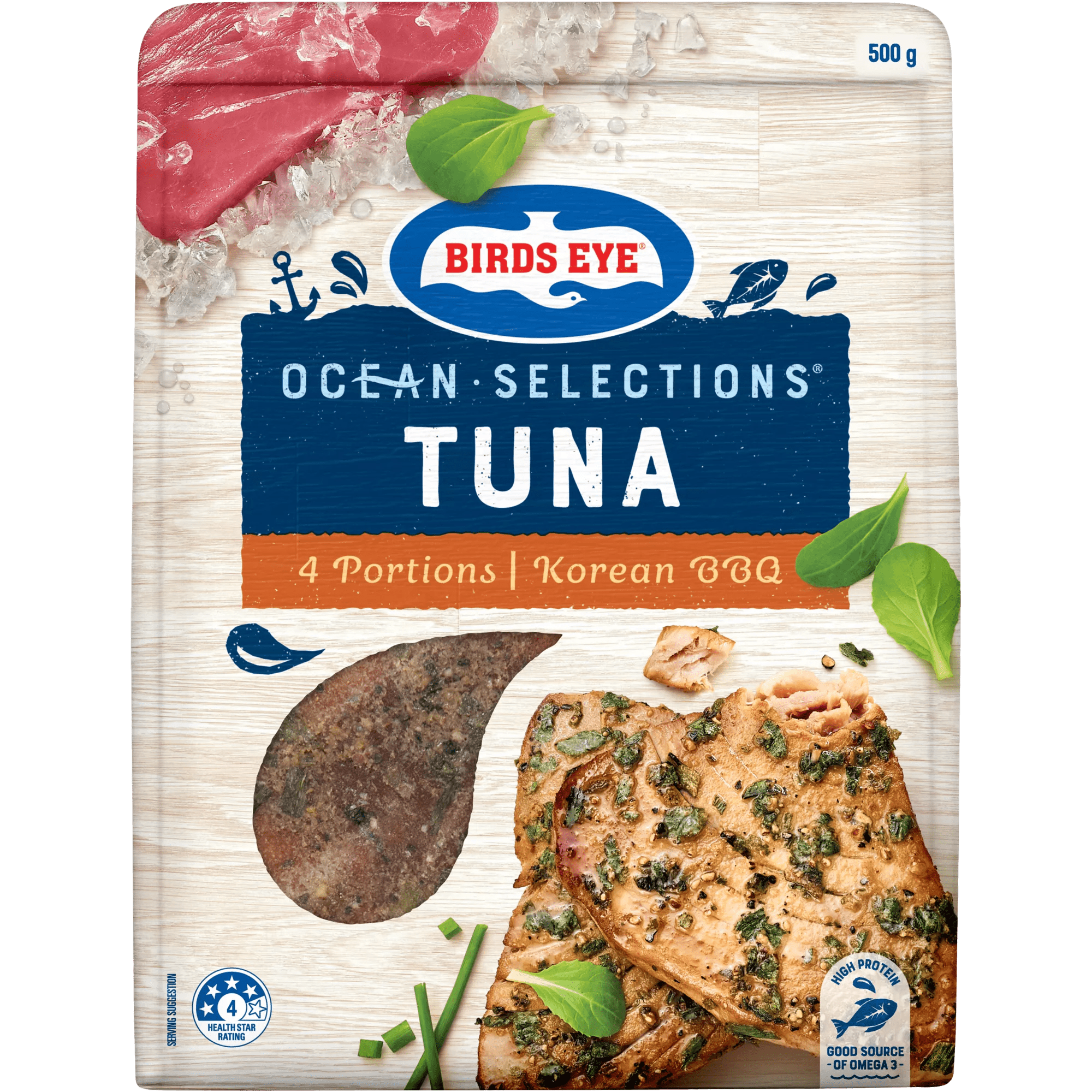 Birds Eye Ocean Selections Tuna Korean BBQ 500g Birdseye