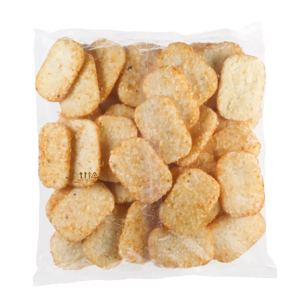 Simplot Traditional™ Potatoes Hash Brown Patties, Back Innerpack