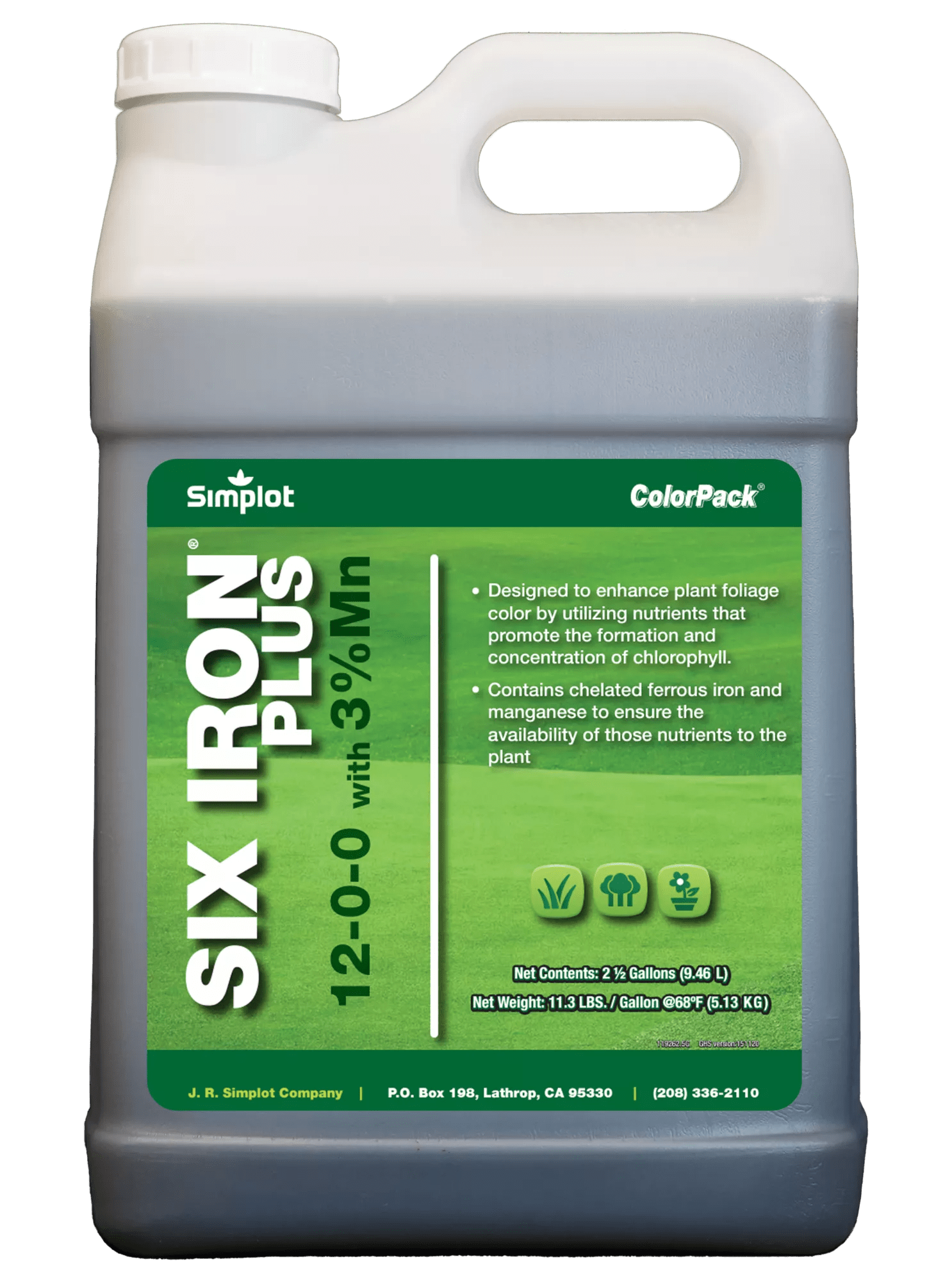 Six Iron® Plus 12-0-0 3% Mn