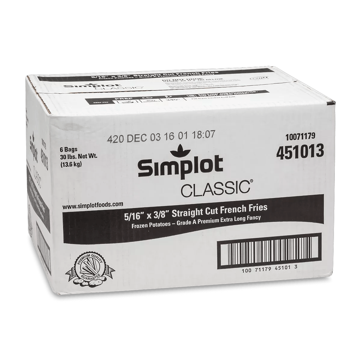 その他 papas Papas a la francesa corte recto de primera calidad | Simplot Food