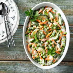 Simplot Simple Goodness™ Combinación de verduras escandinavas, Estilo