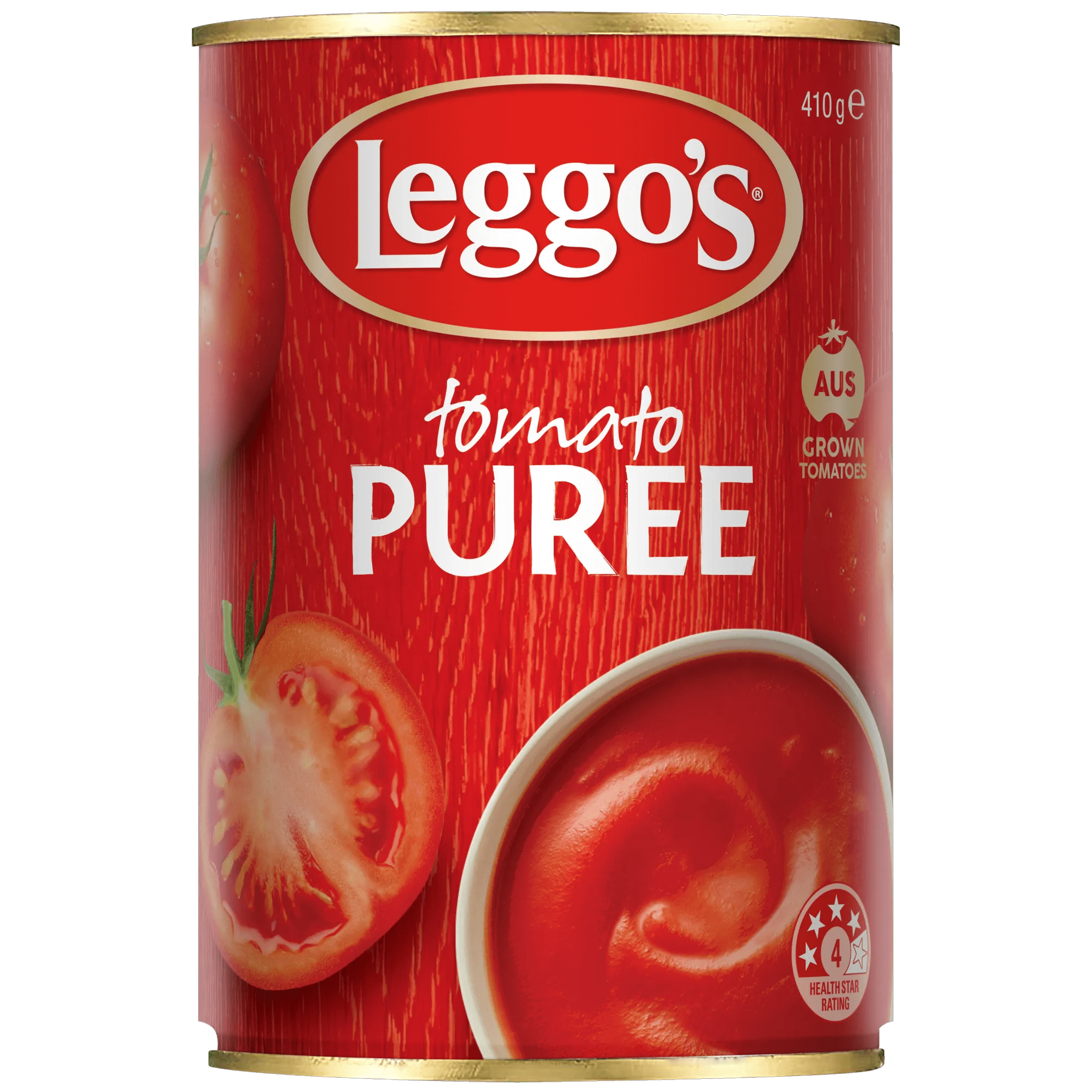 Leggos Tomato Puree 410 grams canned