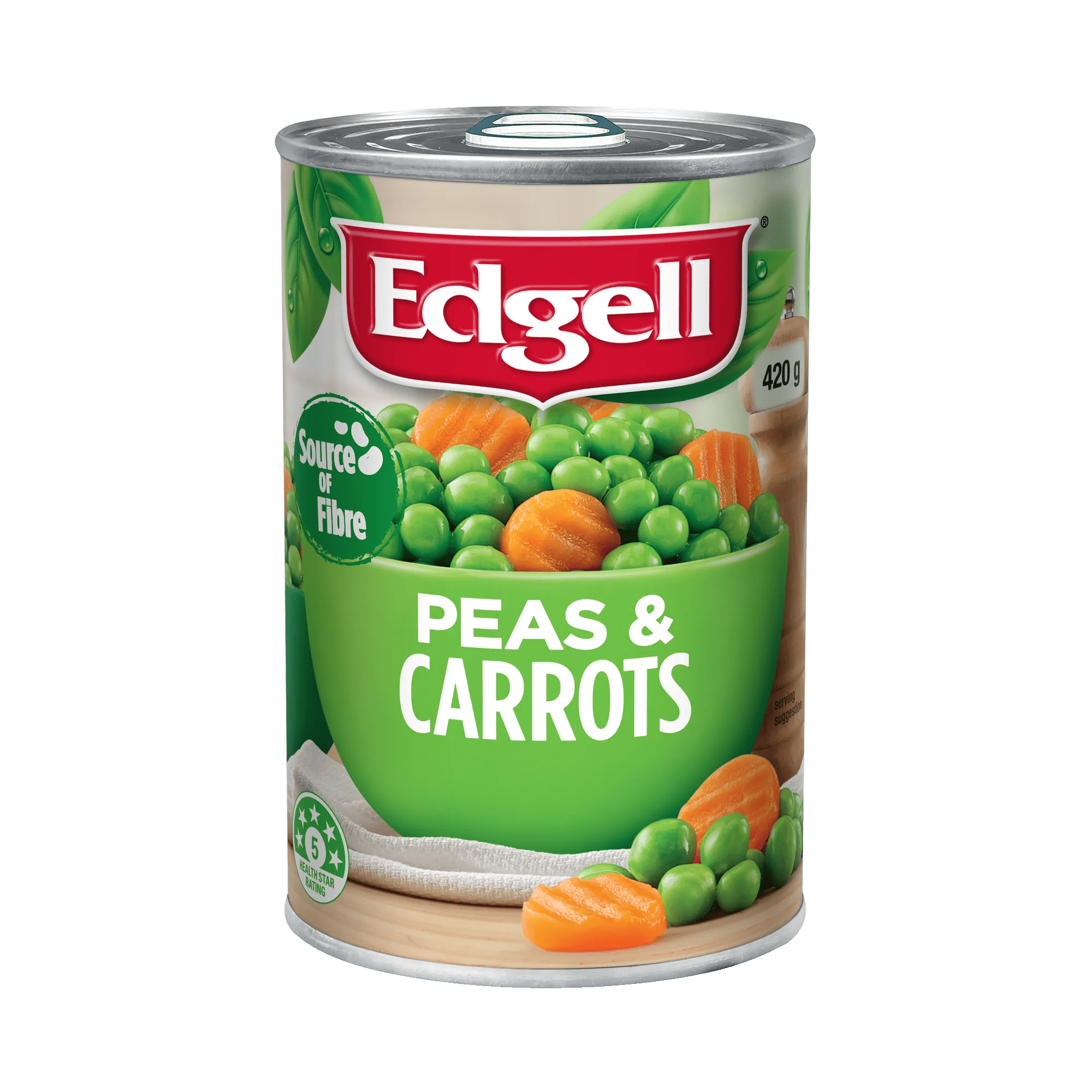 Edgell Peas and Carrots 420g, Can
