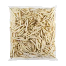 Simplot Select Recipe® Fries Sea Salt Straight Cut Fries, Skin On, Front Innerpack