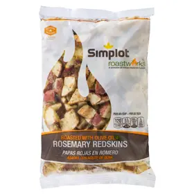 Simplot RoastWorks® Roasted Rosemary Redskin Potatoes, Front Innerpack