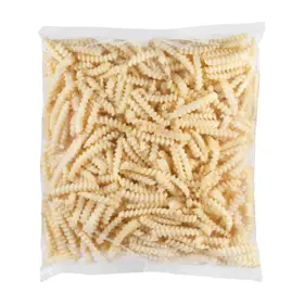 Simplot Infinity® Fries Papas a la francesa corte ondulado en V profundo, Frente del paquete