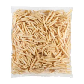 Simplot Bent Arm Ale® Fries Beer-battered Straight Cut Fries, Skin On, Front Innerpack