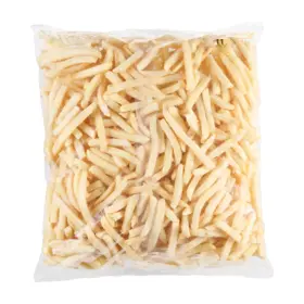 Simplot Thunder Crunch® Fries Papas a la francesa con cobertura corte recto, Reverso del paquete