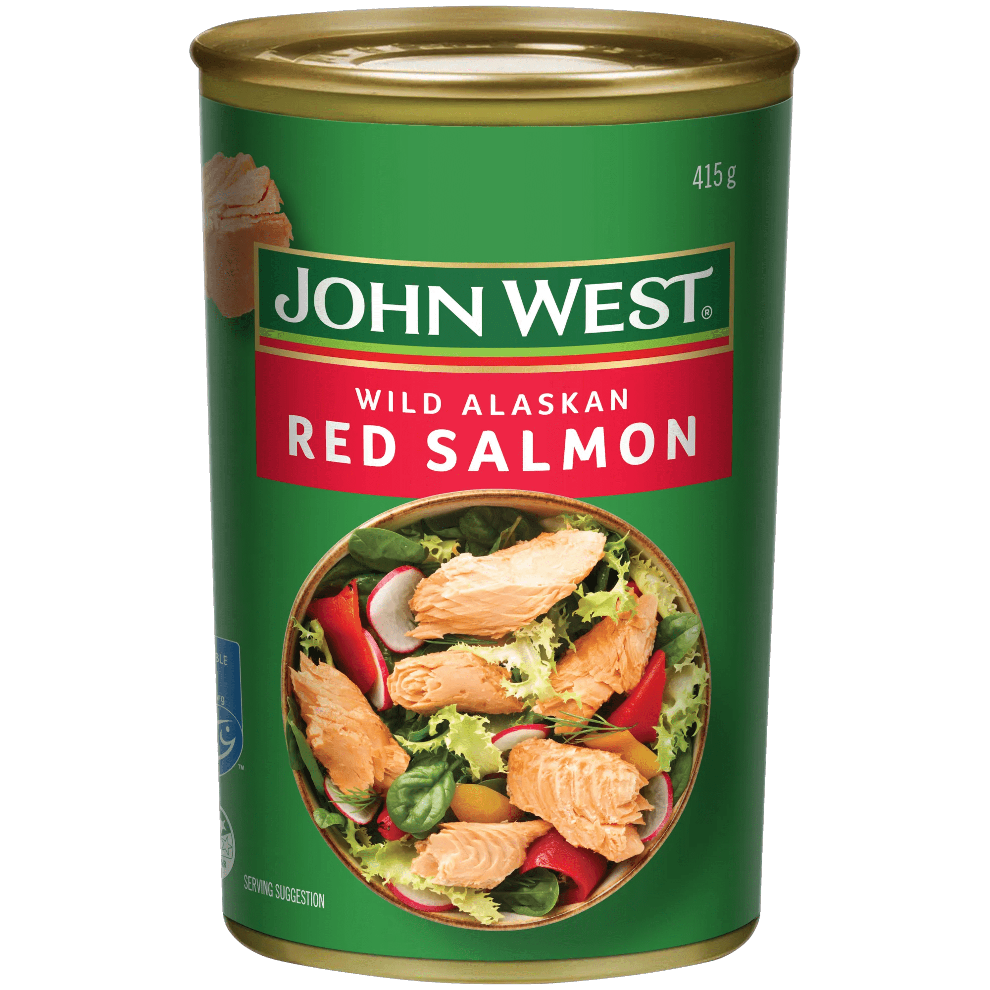 John West Red Salmon 415g, Can