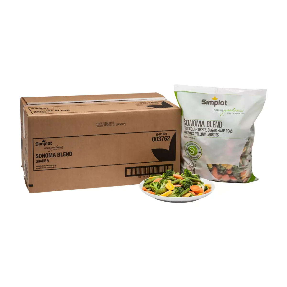 Simplot Simple Goodness™ Sonoma Vegetable Blend, Styled
