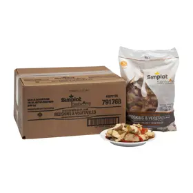 Simplot RoastWorks® Roasted Redskin Potato and Vegetable Blend, Styled