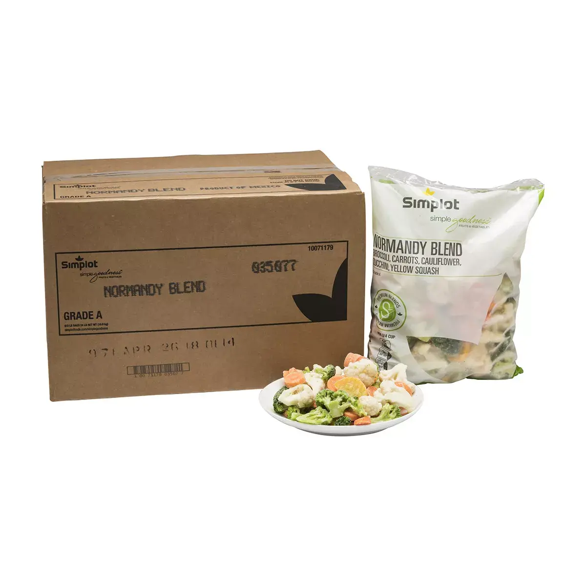 Simplot Simple Goodness™ Normandy Vegetable Blend, Styled