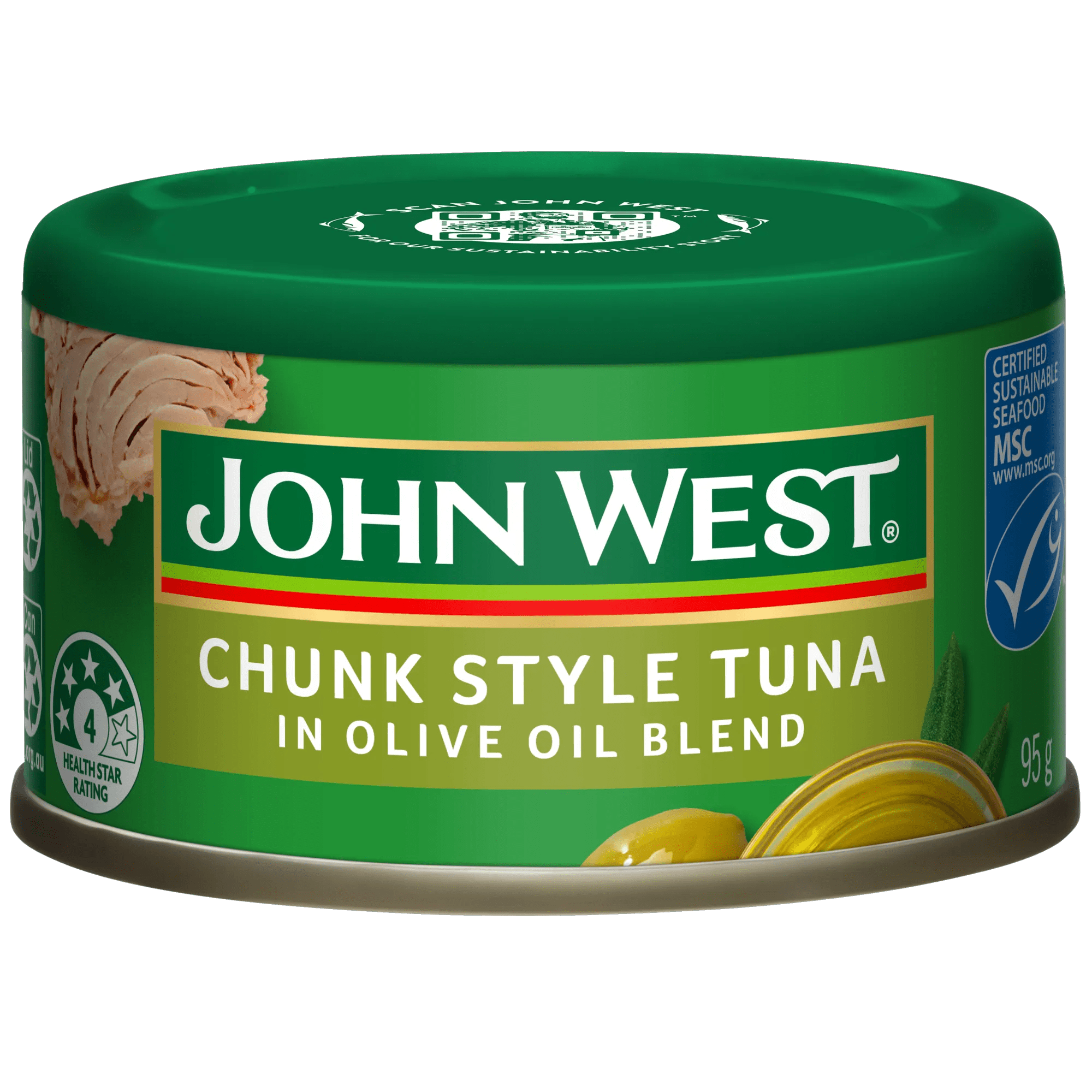 John West Tuna Olive Oil Blend 95g, Can