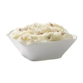 Simplot Farmhouse Originals™ Puré de papas de cáscara roja con ajo, Listo