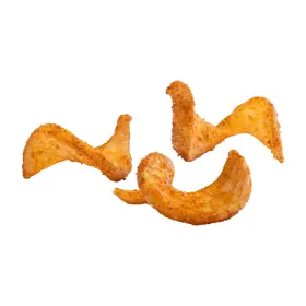 Simplot SIDEWINDERS™ Fries Papas a la francesa SIDEWINDERS™ corte original saborizadas con aderezo búfalo, con cáscara, Listo