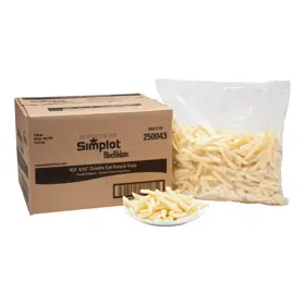 Simplot Blue Ribbon® Fries Crinkle Cut Fries, Styled