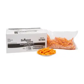 Simplot Sweets® Fries Sweet Potato Straight Cut Fries, Styled