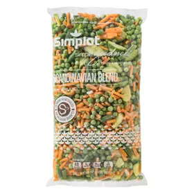 Simplot Simple Goodness™ Combinación de verduras escandinavas, Frente del paquete