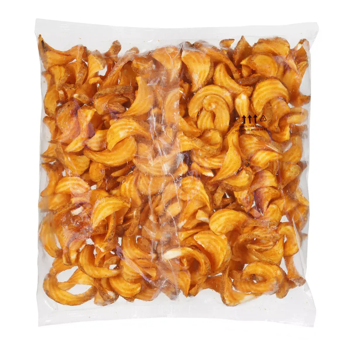 Simplot SIDEWINDERS™ Fries Junior Cut Savory SIDEWINDERS™ Fries, Skin On, Back Innerpack