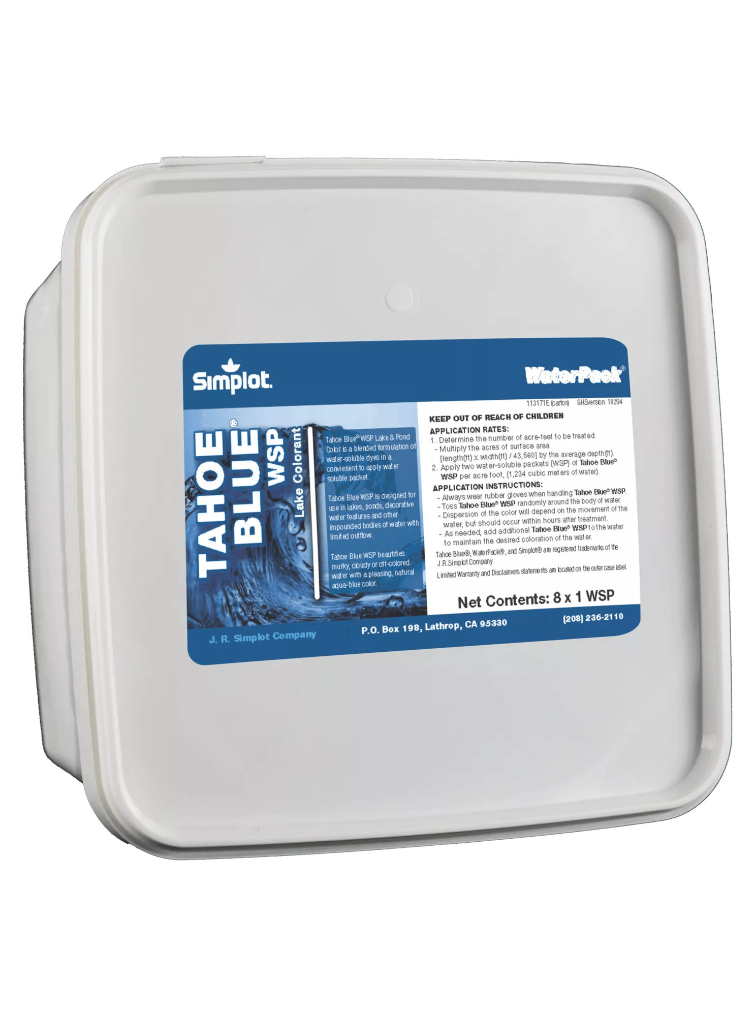 Tahoe Blue® WSP Lake Colorant