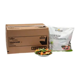 Simplot Simple Goodness™ Tuscan Vegetable Blend, Styled
