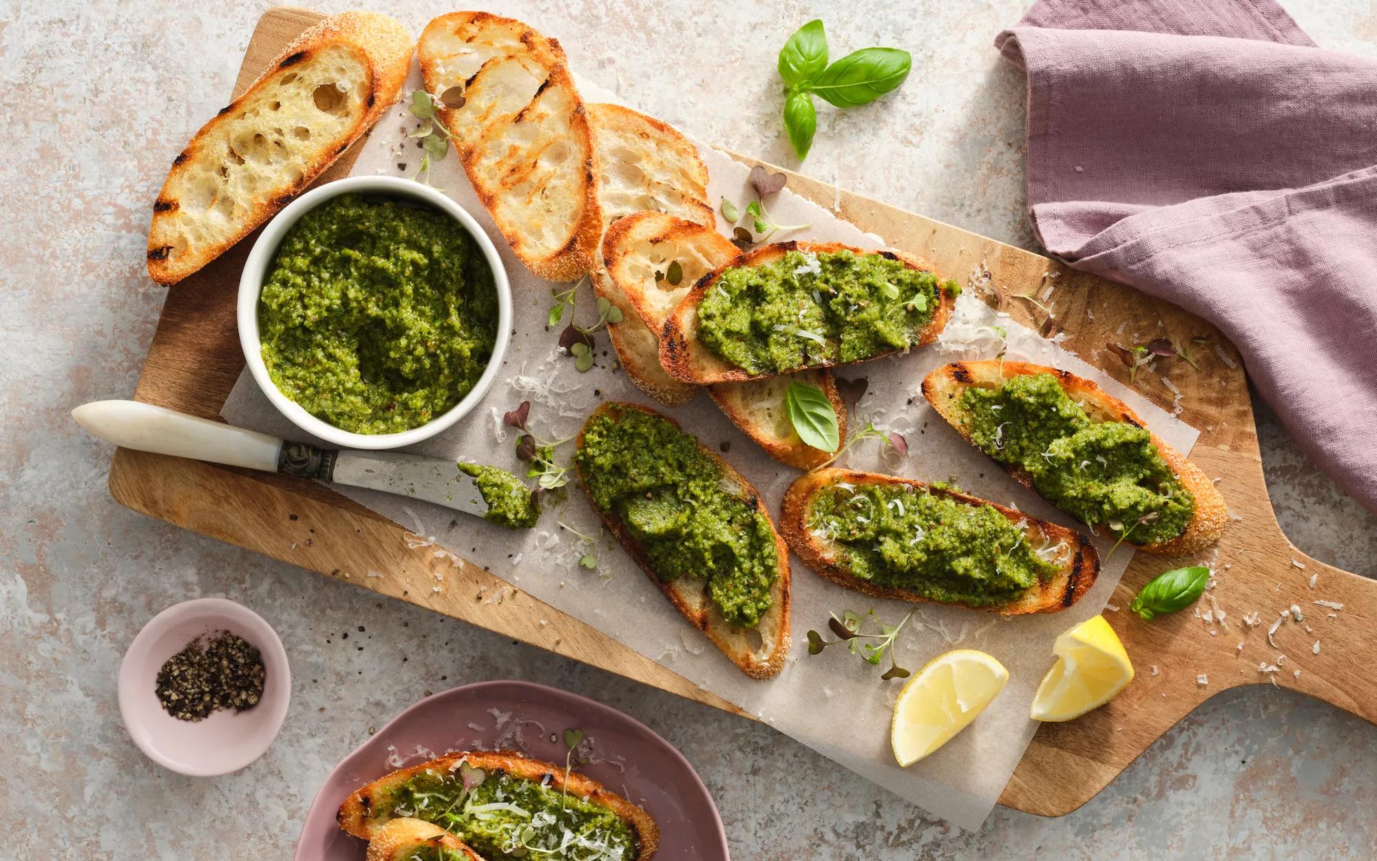 Birds Eye Pea Pesto