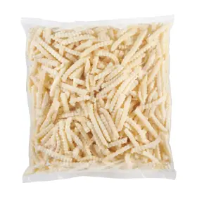 Simplot Blue Ribbon® Fries Crinkle Cut Fries, Front Innerpack